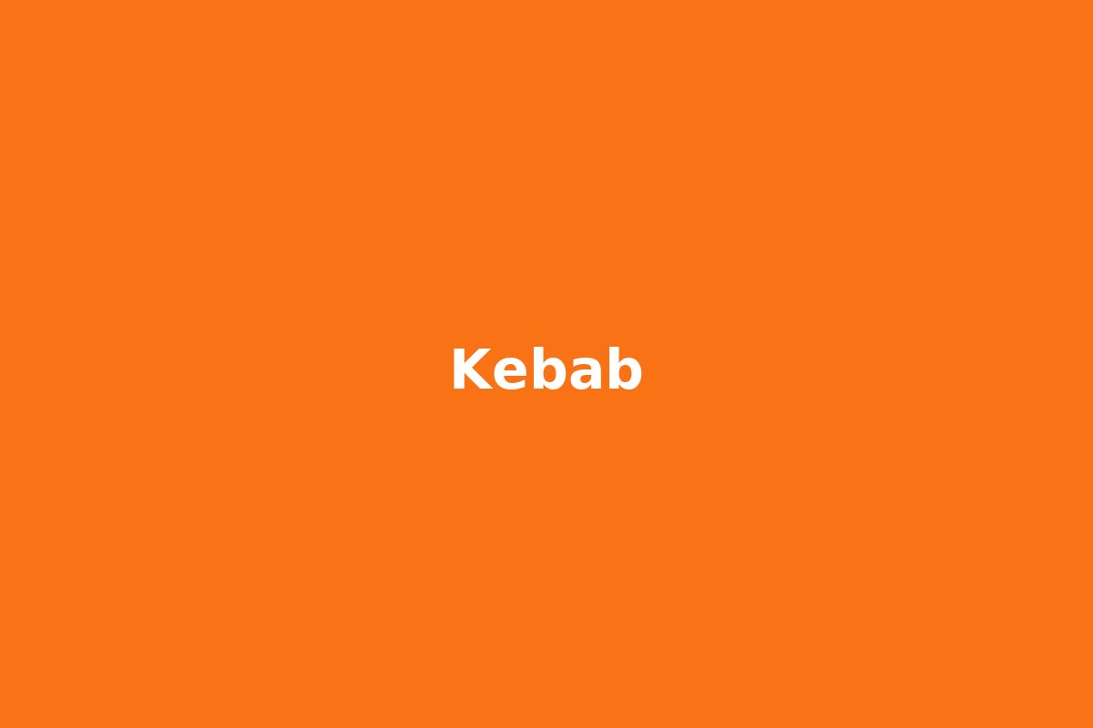 Beef Kebab