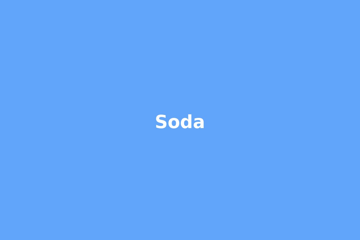 Soda
